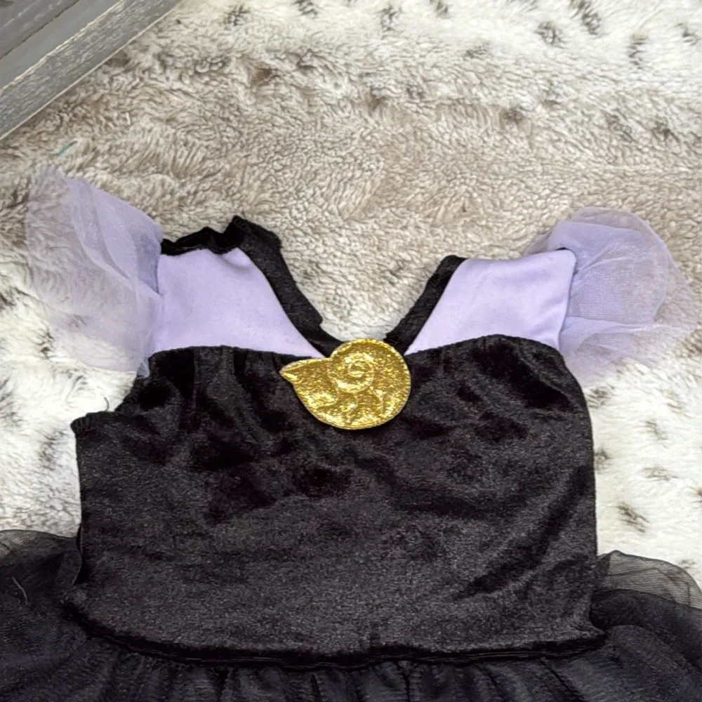 Disney Little Mermaid Ursula Sea Witch costume baby girls 6-12 months Halloween - Picture 3 of 12